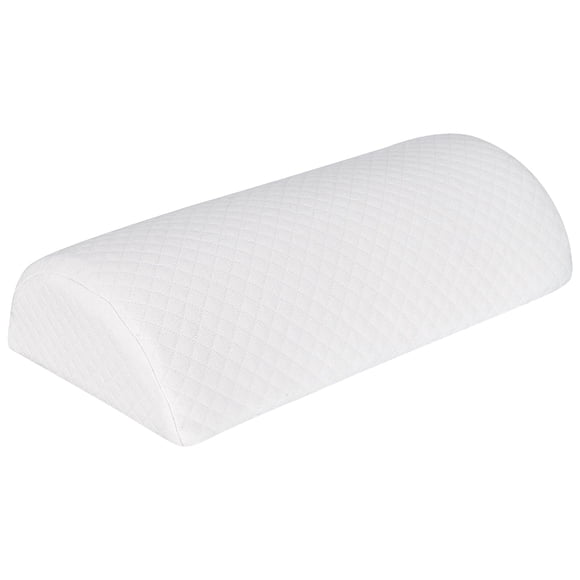 1 cojín para reposapiernas, rodillas y espalda, semicircular, para cama de casa.
