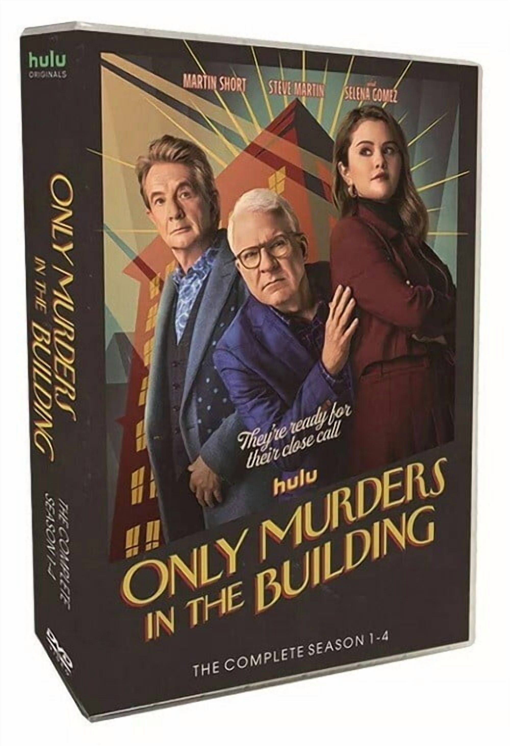 Only Murders in The Building Complete Series Seasons 1-4 (DVD)