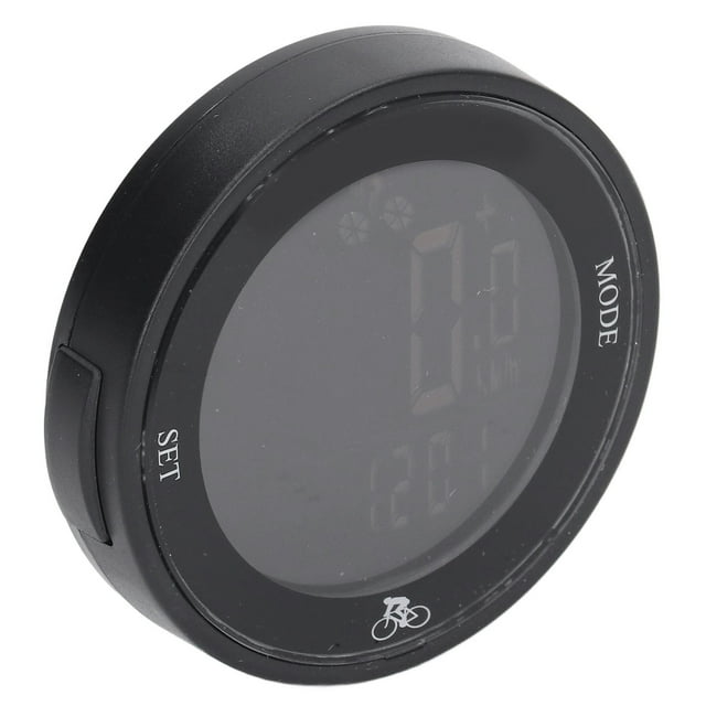 Bike Computer, Speed Step Frequency Sensor Stopwatch Multifunctional LED Backlit Cycling Computer with Bracket for Handlebars