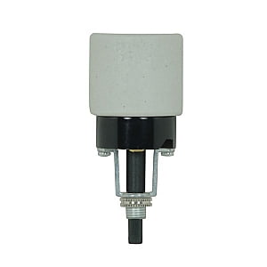 Bottom Turn Knob Socket - Satco Phenolic Bottom Turn Knob Sockets