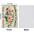 thumbnail image 2 of Flower Market Metal Tin Sign Open Daily Vintage Metal Poster Wall Decor Flower Shop Sign Wall Art Poster for Flower Shope Market Bedroom Living Room Garden Retro Indoor Decor Gifts 1 pc, 2 of 7
