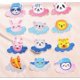 thumbnail image 1 of 12 pegatinas de tela bordadas de dibujos animados de mascotas, parches adhesivos de pequeño gato perezoso, accesorios de ropa diy, parche bordado de panda, 12 buenas noches, 1 of 5