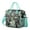 Greenish-blue-18, variant on Paisley Pattern Insulated Lunch Cooler – Vintage Floral Print with Multi-Pockets for Women