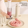 thumbnail image 2 of Homelife Sausage Stuffer Machine with 4 Stuffing Tubes Manual Sausage Maker for Homemade Sausages Stainless Steel Filler for Household Kitchen, 2 of 13
