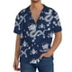 thumbnail image 1 of Fotbe Dragon Camisa Estampada de Manga Corta para Hombre, Casual de Verano, Estilo Playero, Sin Arrugas-Large, 1 of 5