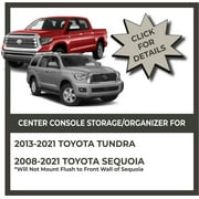 Center Console Organizer for Toyota Tundra / Sequoia