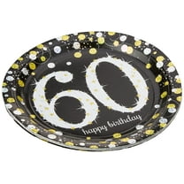 Sparkling Celebration 60 Paper Dinner Plates