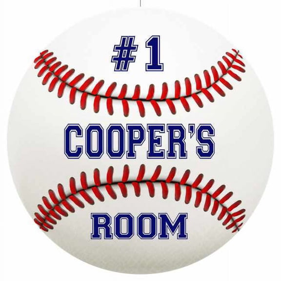 COOPER'S Bedroom 14" Round Metal Sign Boys Room Wall Decor Gift 100140030114