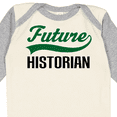 thumbnail image 4 of Inktastic Future Historian Boys or Girls Long Sleeve Baby Bodysuit, 4 of 5