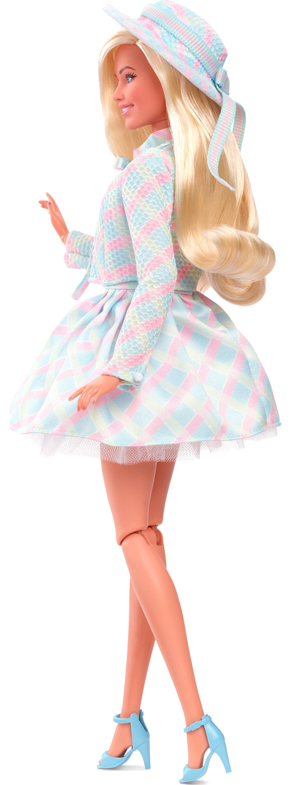 Barbie The Movie Collectible Doll, Margot Robbie as Barbie in Plaid Matching Set