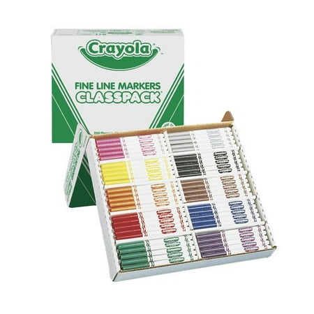 Crayola LLC Crayola Classpk Markers 200 Ct