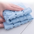 thumbnail image 2 of Round Non-Slip Shower Mat Strong Suction Bath Mat with Drain Holes, E, 2 of 5