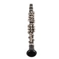 thumbnail image 1 of Modelo De Instrumento De Mini Clarinete, Modelo De Clarinete En Miniatura Negro Realista De Alta Simulación Con Caja De Almacenamiento Para Sala De Música, 1 of 7