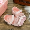 thumbnail image 5 of HUANBAI Fashion Princess Shoes Little Kid Shoes Non Soft Sole Walking Shoes Baby Shoes 6-12 Months, 5 of 5