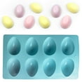 thumbnail image 4 of Easter Egg Shaped Candy Mold Easy Demolding, Non-Stick, Heat-Resistant, DIY Three-Dimensional 8 Grids, Silicone Cake Mold, Kitchen Supply, 4 of 8