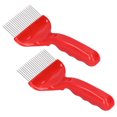 thumbnail image 2 of 2PCS 21 Tin Uncapping Fork Stainless Steel Beekeeping Honey Fork Shovel Tool with Plastic Handle, 2 of 5