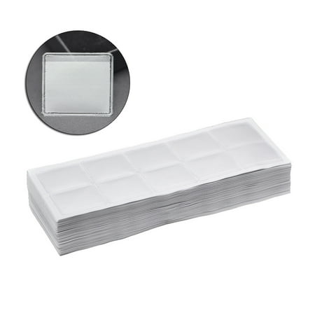 

100x Self-Adhesive Label Holder Card Pockets Photos Organization and for Protect