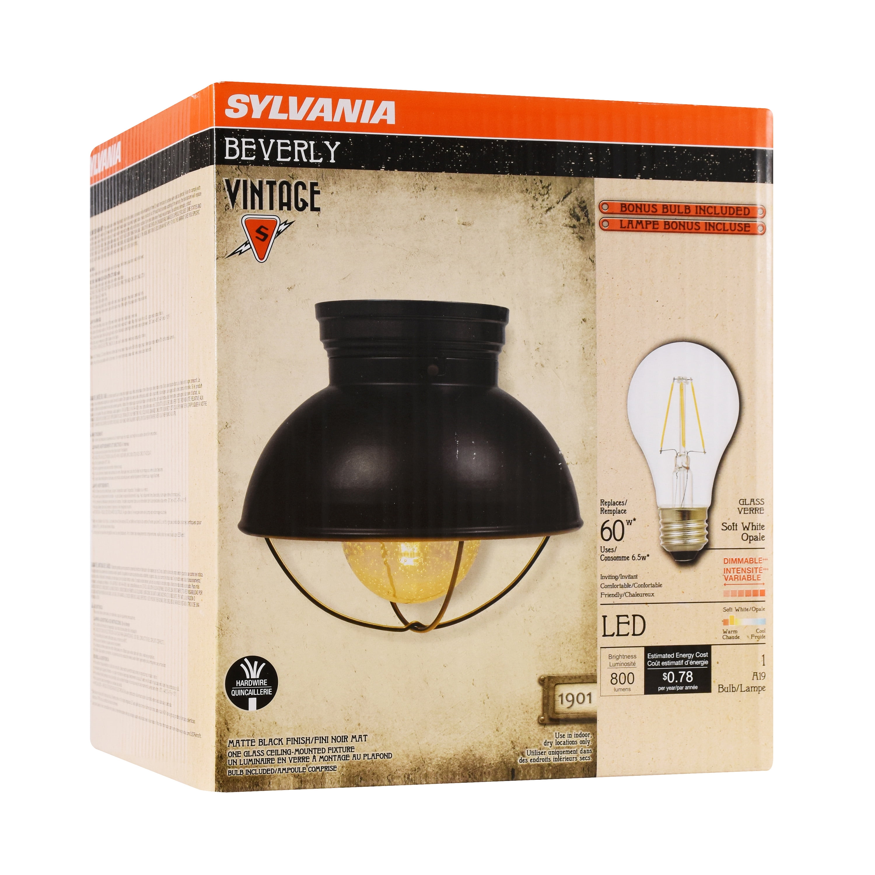 Details about   Edison Ceiling Light Vintage Industrial Lamp Filament Cafe Kilner Jar Light Bulb 