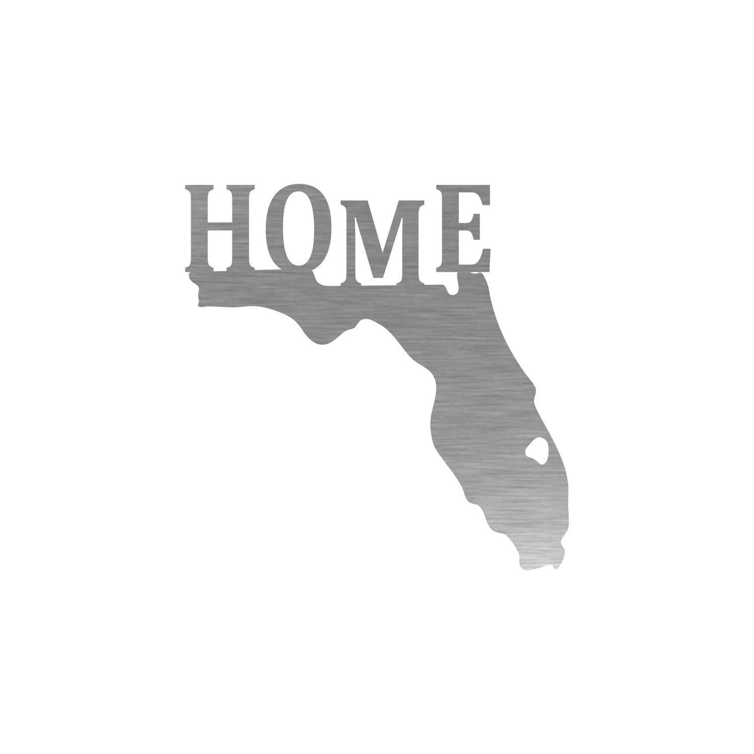 Precision Metal Art Florida Home Steel Laser Cut Wall Art With Florida
