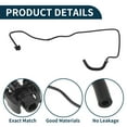thumbnail image 4 of Manguera del radiador Unique Bargains, manguera de calefacción del radiador, manguera de salida del radiador No. CN118C012AA/1783713 para Ford Fiesta 2011-2019, tubo de refrigerante de goma negro 1 Pc, 4 of 6