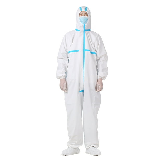 Overol Traje de aislamiento desechable para el personal Ropa de proteccion Overoles a prueba de polv Irfora Traje de proteccion Bodega Aurrera en linea