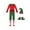 Watermelon Red, variant on Festive Family Matching For Boys Green Performance Outfit Stage Play Party Wear for Baby Boy Set Boys Outfit Toddler Girls 4t 12mo Boy Clothes Outfits 5t Set Baby Suit Pants Kids Red 3-4 Years
