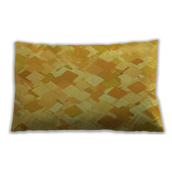 Ahgly Company Indoor Rectangular Contemporary Lumbar Throw Pillow, 13 inch by 19 inch