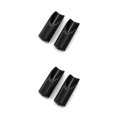 thumbnail image 2 of Kenally Disfrute de clavijas de pedal de aluminio de aspecto simple y limpio, clavos de aluminio para pedales de motocicleta negro 2piezas, 2 of 6