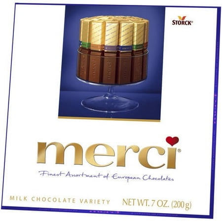 Merci Milk Chocolates, 7 oz
