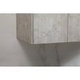thumbnail image 5 of 40 inch single bathroom vanity in concrete grey, 5 of 8