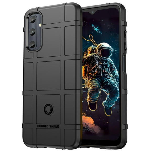 CCSmall for Samsung Galaxy A05S Case for Man, Heavy Duty Shockproof Phone Case Support Wireless Charging Cover for Samsung Galaxy A05S HD Black