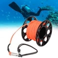 thumbnail image 6 of 15m Durable Plastic Scuba Diving Finger Spool Reel Diver Underwater Accessory(black), 6 of 10