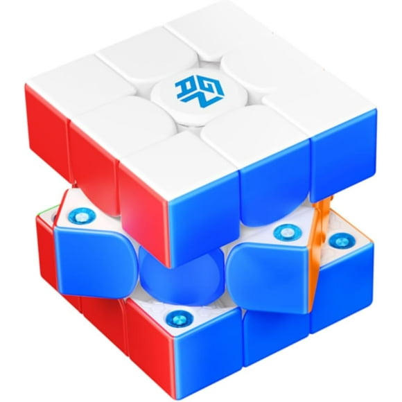 GAN 356 M E V2 3x3 Stickerless Magnetic 2025 Flagship Speed Cube GAN 356 M E Pro with 48 Magnets GES Pro+ Customized 12 Tension Settings Primary Internal Version