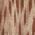 thumbnail image 3 of Plutus Stormy Pine Orange and Beige Luxury Throw Pillow, 3 of 3