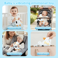 thumbnail image 3 of Baby Vibrating Sleep Soother Dinosaur 3 Adjustable Vibration Modes Portable Sleep Soothing Doll Toy, 3 of 10