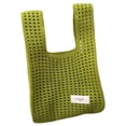 thumbnail image 1 of Bolso de hombro de punto Bolso de mano moderno Bolso de hombro versátil y versátil Verde, 1 of 9