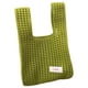thumbnail image 1 of Bolso de hombro de punto para muñeca, versátil, para guardar cosas, bolso de mano tejido Verde, 1 of 9