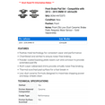 thumbnail image 2 of Front Brake Pad Set - Compatible with 2013 - 2015 BMW X1 xDrive28i 2014, 2 of 2
