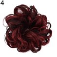 thumbnail image 6 of Happydeer Fashion Women Hair Bun Extension Wavy Curly Messy Donut Chignons Wig Hairpiece, 6 of 13
