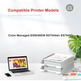 thumbnail image 4 of W9060 W9060MC W9061MC W9062MC W9063MC Toner Cartridge Compatible for Color Managed E55040 E57540 Printer(4 Pack), 4 of 6