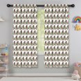 thumbnail image 5 of Blackout Kids Curtains,Brown Bigfoot and Pine Tree Pattern Childrens Insulated Curtains Set Of 2,Bedroom Essentials,Toddler Room Decor 42x63in(106x160cm), 5 of 5