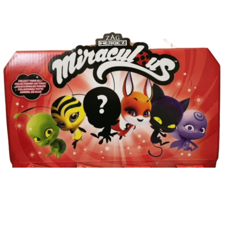 Miraculous Miracle Box Kwami Surprise - Blind Box - One of 6 Characters  (Wayzz, Tikki, Trixx, Plagg, Pollen, Nooroo) - Which Kwami Power Will you