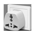 thumbnail image 2 of ziyahi Power Pin Universal Travel 2-pin Power Socket Conversion Converter Mini Charger Adapter US Plug, 2 of 9