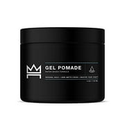 Hair Craft Co. Pomade 4oz - Semi-Matte Finish Shine - Original Hold Medium Strength (Gel) – Men’s Styling Product, Barber Approved - Water Based/Soluble - Boss Scented - Straight/Thick/Wavy Hair