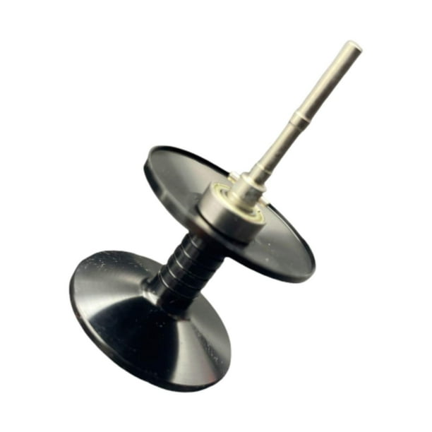 Carrete de pesca de profundidad de aluminio, reajuste de bricolaje, rodamiento de carrete, carrete para cc80 CR80 Negro