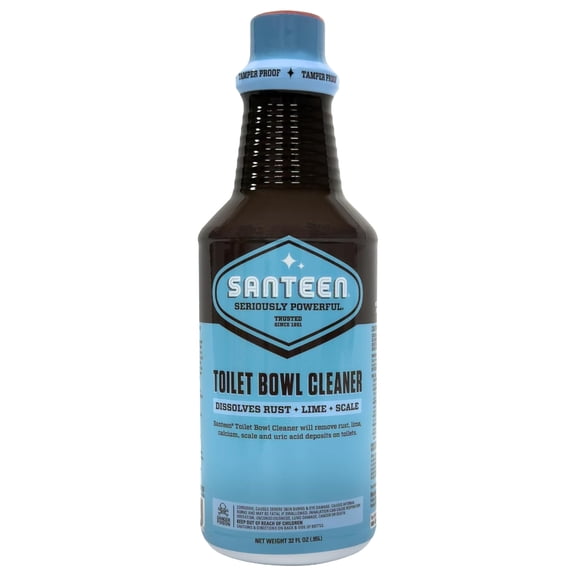 Santeen 0100-6 Delimer & Toilet Bowl Cleaner, 32 oz.