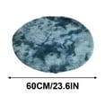 thumbnail image 2 of TERGAYEE Floor Mats Round Tie-dyed Silk Wool Carpet Home Bedroom Living Room Coffee Table Blanket Computer Chair Mat Easy To Care 60cm Rugs for Living Room, 2 of 4