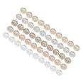 thumbnail image 3 of 1000PCS 9MM DIY Accessories Material Natural Beads Flower Caps Spacer Pendant Hollow End Caps Jewelry Charm (Assorted Color), 3 of 5
