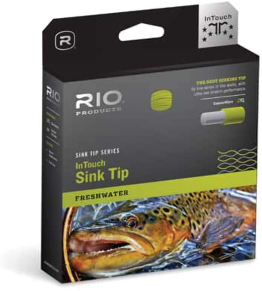 Rio WF8F 15” Sink Tip Fly Line Yellow/Black As Pictured freshwater 