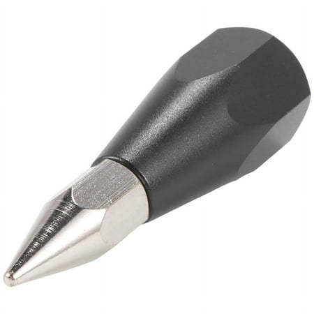 Symkmb Survey Range Rod Prism Pole Point Tip With 5/8 Internal Thread GPS RTK Centering Surveying Accessories Carbon Tube Point Metal Black&Silver